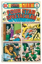 FOUR STAR SPECTACULAR #1 FN 6.0 GOLDEN AGE FLASH WONDER WOMAN FIRST COMIC 1976