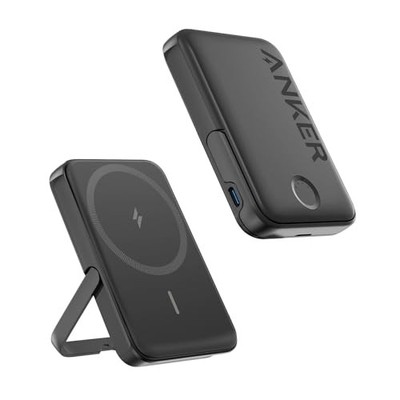 ANKER MAGGO MAGNETIC WIRELESS CHARGING 5,000MAH POWER BANK 2-PACK - BLACK