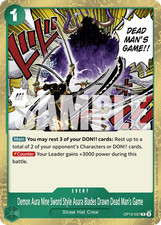 Buy Demon Aura Nine Sword Style Asura Blades Drawn Dead Man's Game