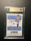 2019-20 PANINI ENCASED JA MORANT ROOKIE ENDORSEMENTS AUTO 16/49 #122 BGS 9.5/10
