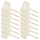  80 Pcs Wooden Plant Labels Outdoor Garden Identification Stakes Decorative