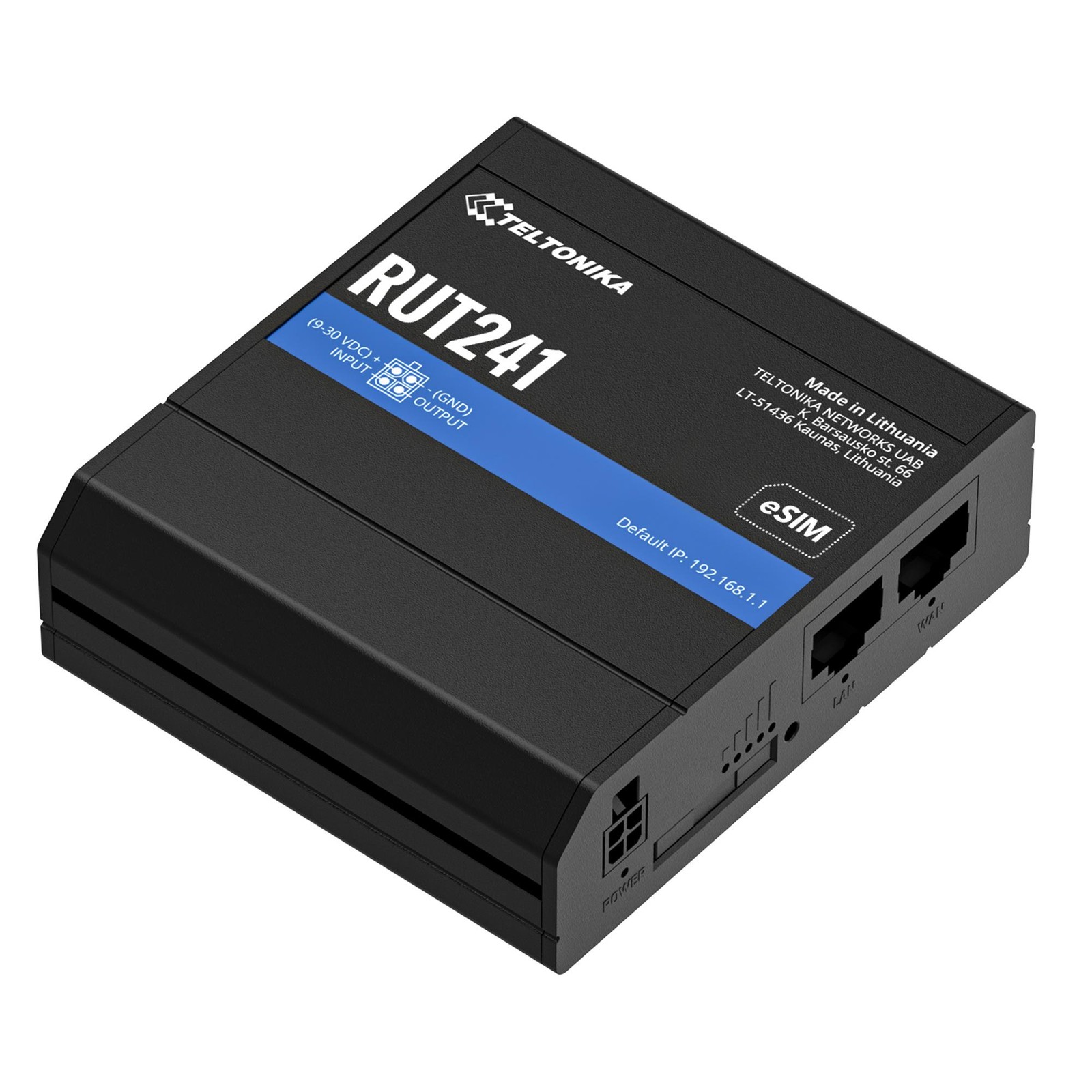 RUT241 [EU] E-SIM 4G/WiFi - Router - Warranty: 24M - Immagine 2