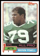 Marvin Powell 1981 Topps #460 New York Jets