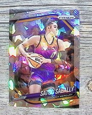 2025 Panini Prizm WNBA #4 Satou Sabally Ice Prizms
