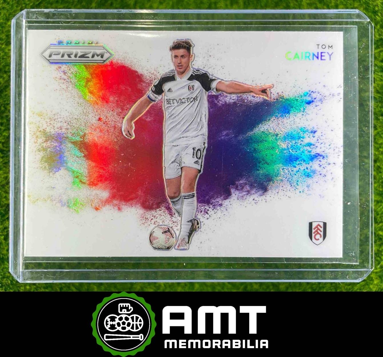 Tom Cairney 2020 Panini Prizm Premier League Color Blast SSP Fulham #23