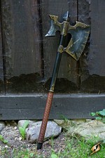 Larp Hiebwaffe Barbaren Chaos Axt -110cm  Epic Armoury