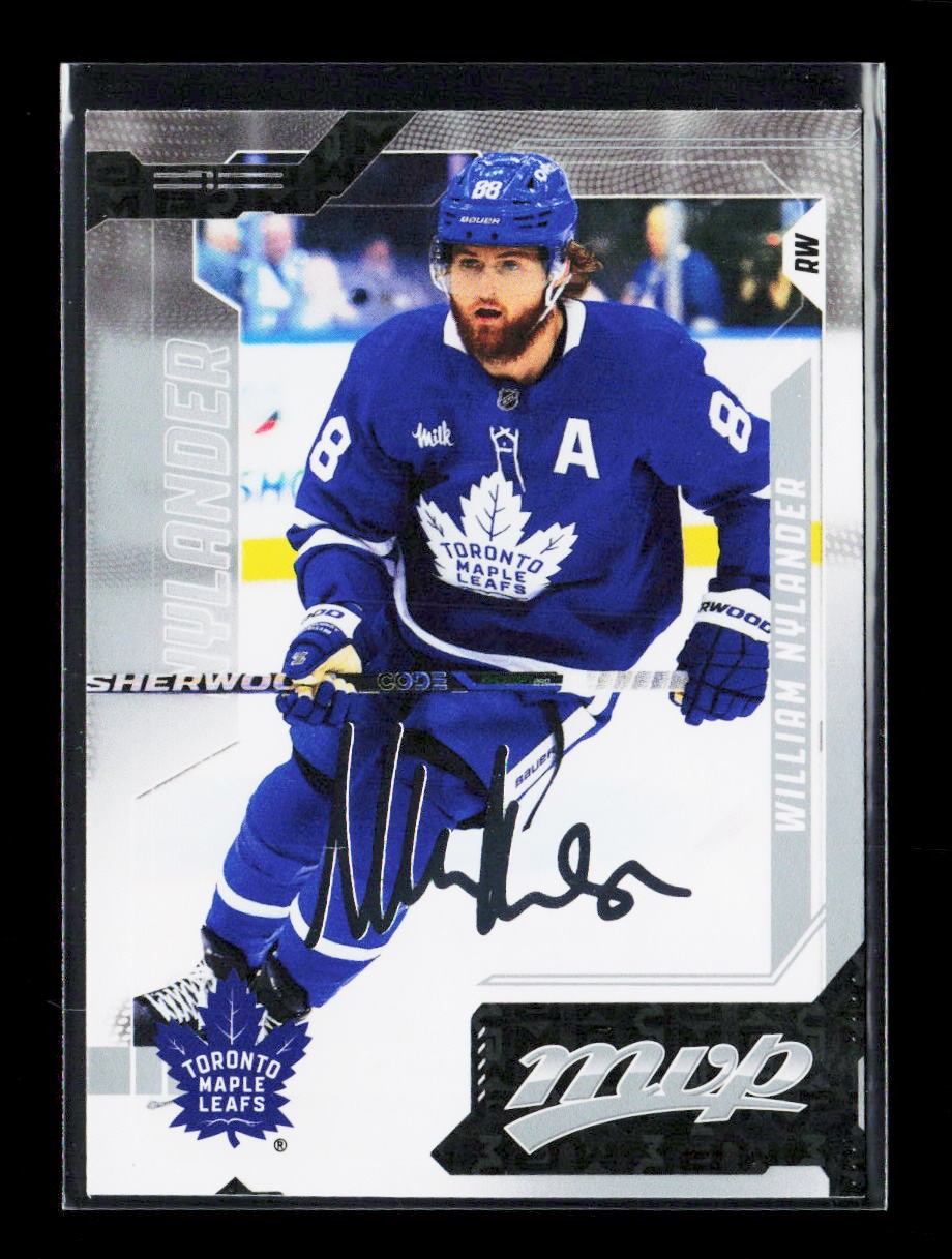 2026-27 Upper Deck MVP #76 William Nylander Silver Script