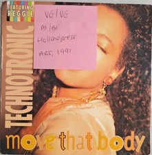 Technotronic Move That Body Vinyl Record VG/VG ARS656837 1991