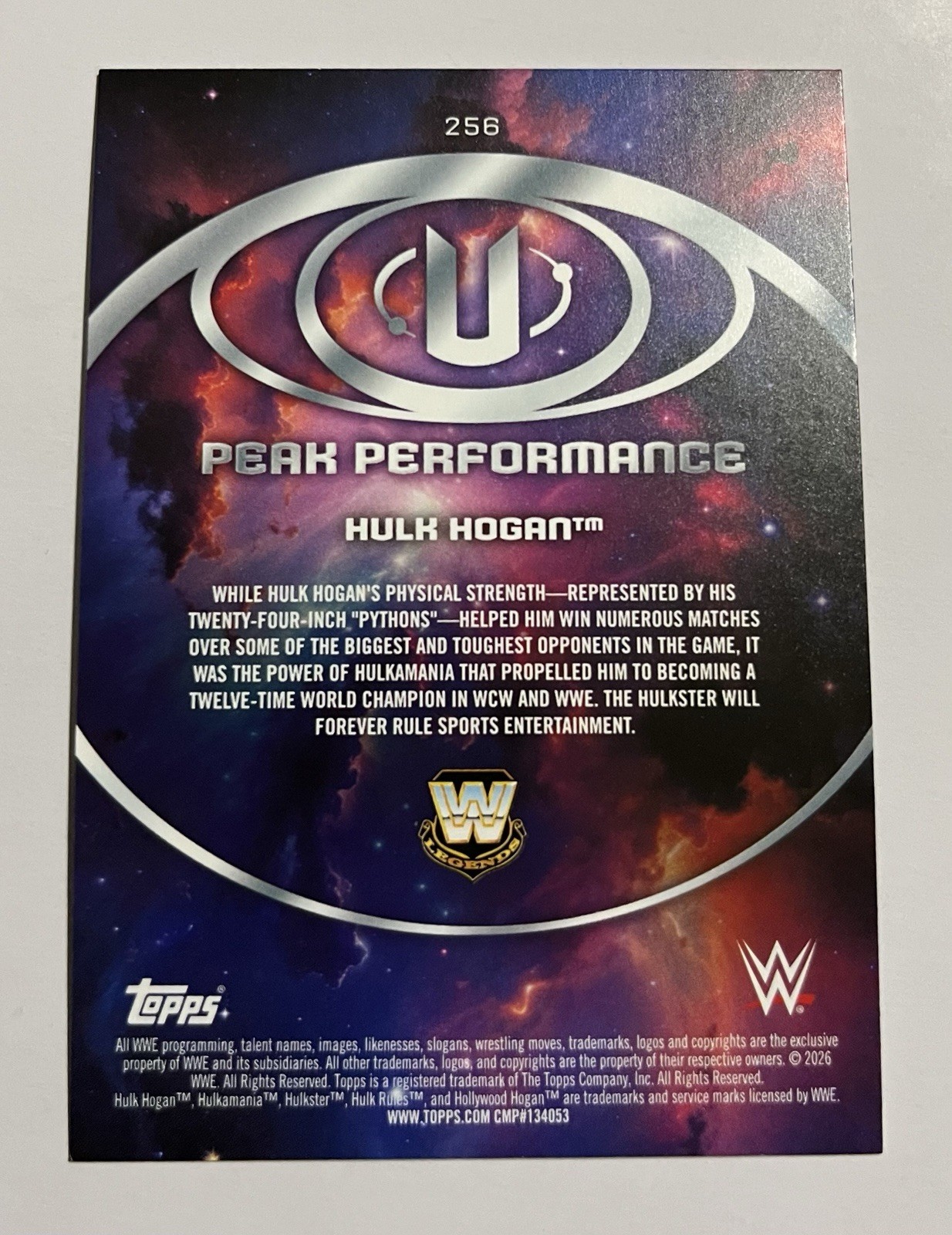 4 2026 Topps Universe WWE Cards view 8