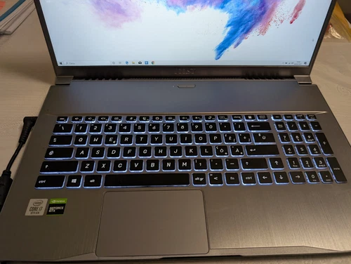 MSI Creator 17M a10sd-298it - Imagen 1 de 8
