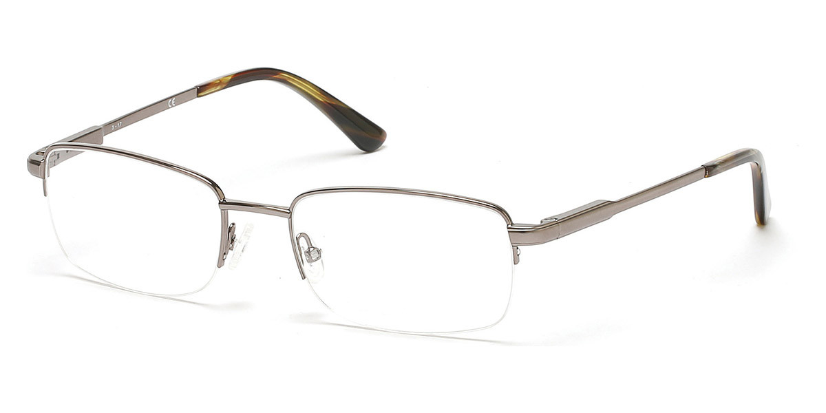 Мужские очки J. Landon JL1001 из блестящего оружейного металла 54 мм, новые, 100% подлинные