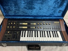 Yamaha CS15D Vintage Analog Synthesizer Tested Working w/ Flight Case from japan