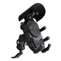 Eurowagens Motorrad Handyhalterung FüR Smartphone Halter 360 Rotation