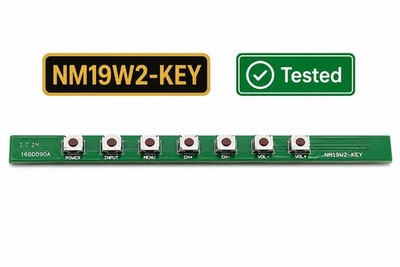 Curtis LCD4077A Key Controller Button Board 166D090A NM19W2-KEY Tested OEM