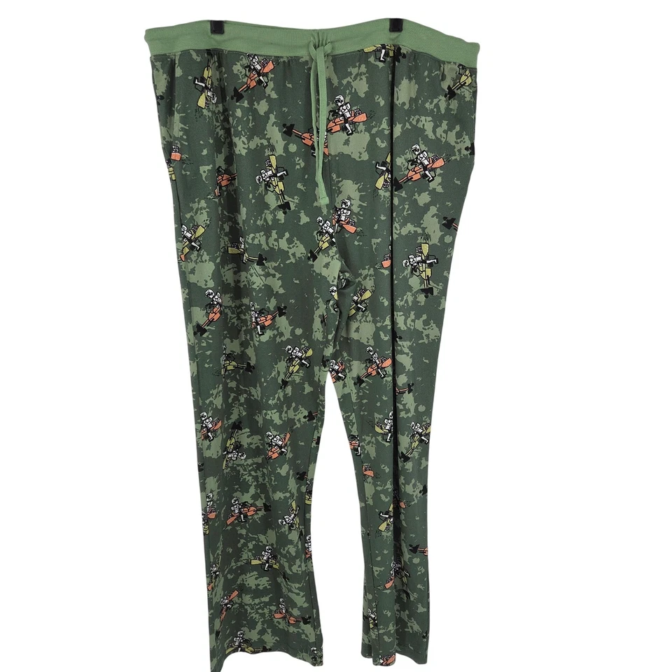 Star Wars Munki Munki XXL Ropa de Dormir Pantalones de Salón Camuflaje Estampado Personaje Foto 2 de 4