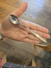 Plain Towle Sterling Silver Infant Feeding Spoon 5 1/2" Vintage