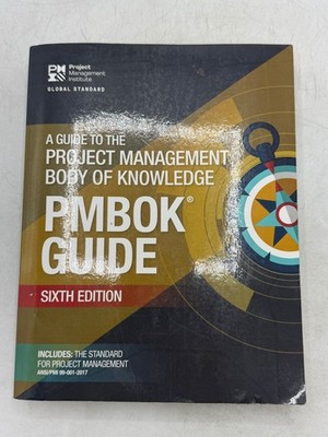 PMBOK Guide Sixth Edition 2017 Project Management Institute Paperback