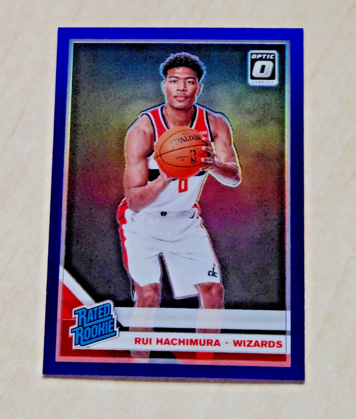 2019-20 Donruss Optic Rated Rookie RUI HACHIMURA Purple Holo Prizm RC #188 💜💜