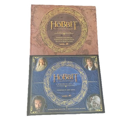 The Hobbit: an Unexpected Journey Chronicles 1 and 2  Books Hardcover