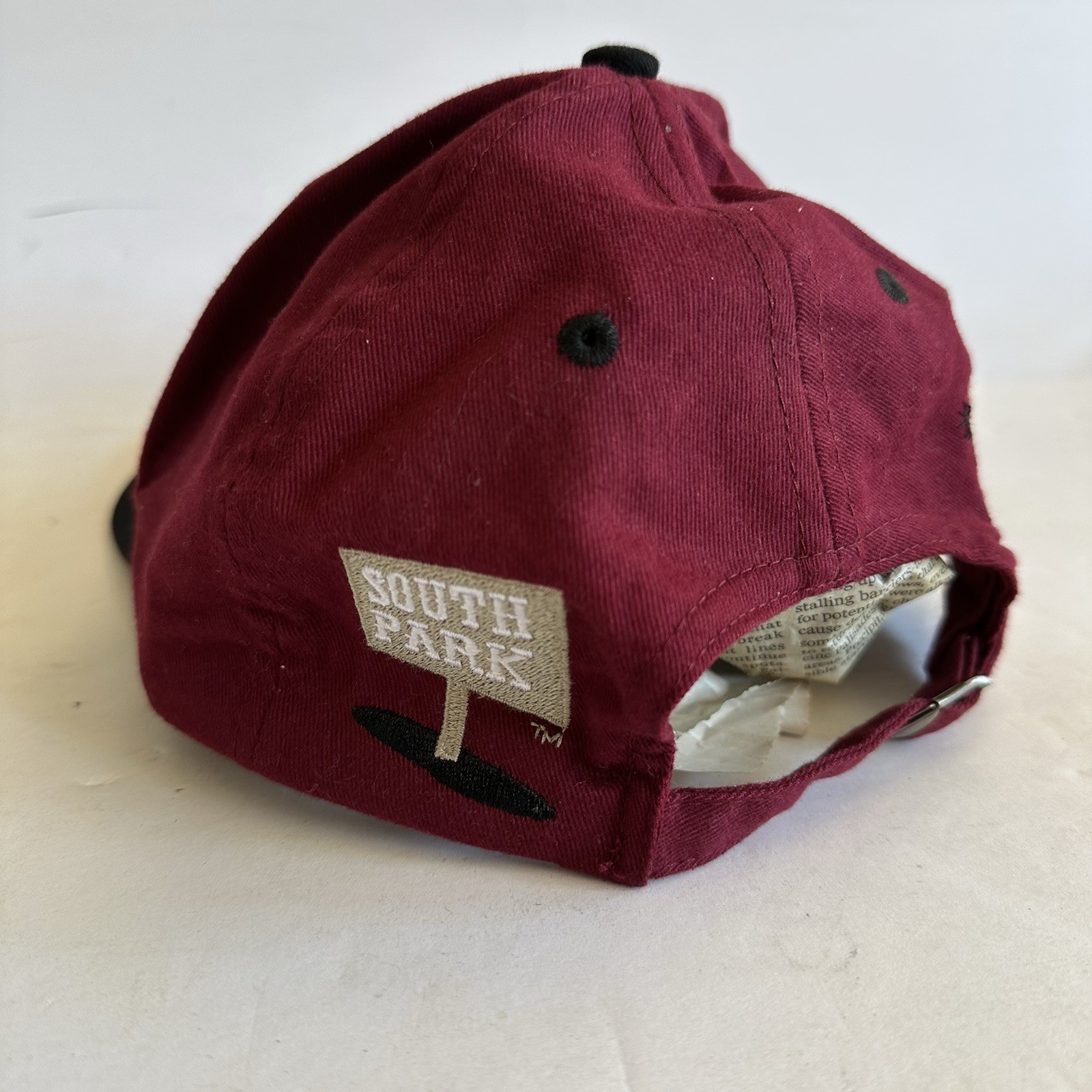 Vtg 90s South Park Cartman Hat Comedy Central Face Logo Trucker Baseball Dad Cap