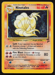 Ninetales 13/130 Base Set 2 Holo Rare