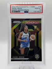 🤎 2024 WNBA Prizm Monopoly - Angel Reese BROWN 176/249 #WNBA16 PSA 10 GEM MINT!