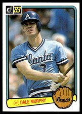 Dale Murphy 1983 Donruss #47 Atlanta Braves MLB READ FREE SHIPPING AutographDen