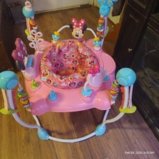 Disney 10299 Baby Minnie Mouse Peek a Boo Activity Jumper