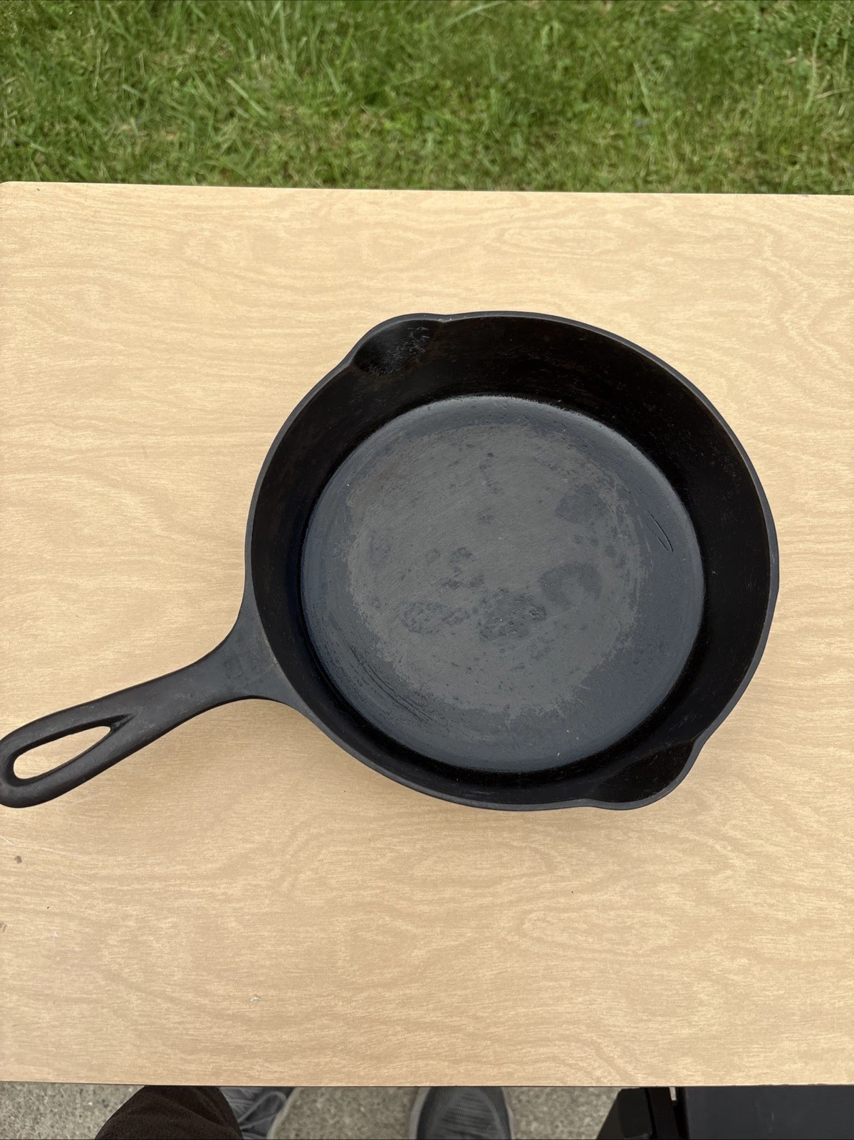 699 Griswold No. 6 E Block Logo circa 1930-1939 CAST IRON SKILLET Frying Pan