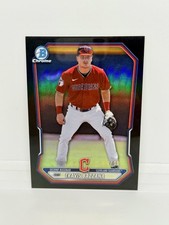 TRAVIS BAZZANA 2026 Bowman Chrome True Black Refractor /10 Guardians #BCP-35