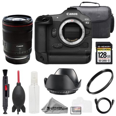 Canon EOS R3 + RF 50mm f/1.4 L VCM Lens +128GB+UV Filter- Basic Kit