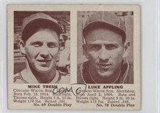 1941 Double Play R330 Mike Tresh Luke Appling #69-70 HOF 2s2