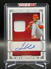 Jordan Hicks (AU/MEM) 2019 National Treasures ~ Treasured Material Signature /49