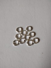 10Pcs 6mm Jump Rings Split Rings Jewelry Supply