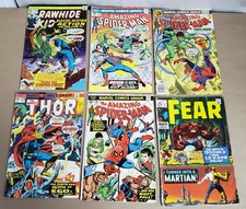 D-588 VINTAGE 1970'S COLLECTION OF MARVEL COMICS-RAWHIDE KID, THOR, FEAR, +!