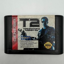 T2 Terminator 2 Judgment Day 1993 Sega Genesis Flying Edge Acclaim Video Game