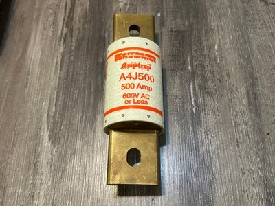 Ferraz Shawmut Mersen A4J500 Class J Current Limiting Fuse 500A 600V