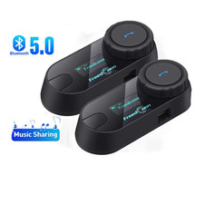 Bluetooth Motorcycle Helmet Intercom Headset Wireless Communication Interphone