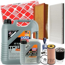 FEBI INSPEKTIONSPAKET FILTERSET+LIQUI 5W30 für MERCEDES A/B KLASSE W169 W245 FEBI INSPEKTIONSPAKET FILTERSET+LIQUI 5W30 für MERCEDES A/B KLASSE W169 W245