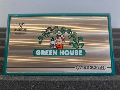 Nintendo Game & Watch ''Green House'' (1982) - voll funktionsfähig - Multi Screen