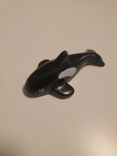 Lego Duplo Figure Baby Orca KIller Whale Black Belly