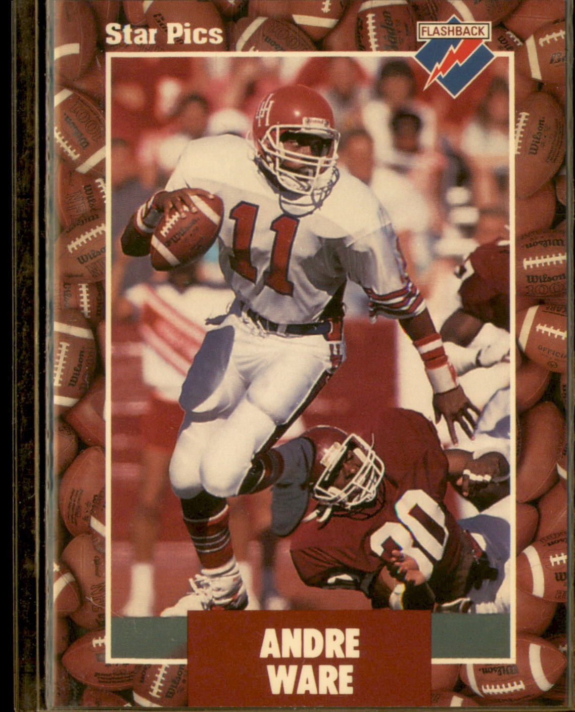 1991 Star Pics #40 Andre Ware - FAST USA SHIPPING 