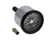 Tachometer Ø60mm bis 140km/h, mit Blinkkontrolle, 12V - für Simson S50, S51, S70