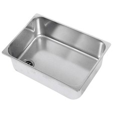 NAVY LOAD SINK RECTANGLE STAINLESS STEEL DEEP KITCHEN CAMPERVAN MOTORHOME BASIN