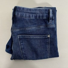 Just Jeans Womens Slim & Flatten Ex High Rise Straight Hemmed Jeans Size 9 EUC