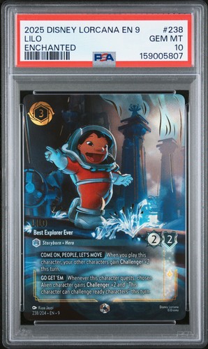 Lilo - Best Explorer Ever graded PSA 10 for sale on eBay