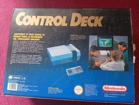Nintendo CONSOLE NES SPANISH VERSION  Control Deck original full set Mario Bros.