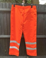 Image of Mens Visibility Reflective Trousers High Visibility Safety