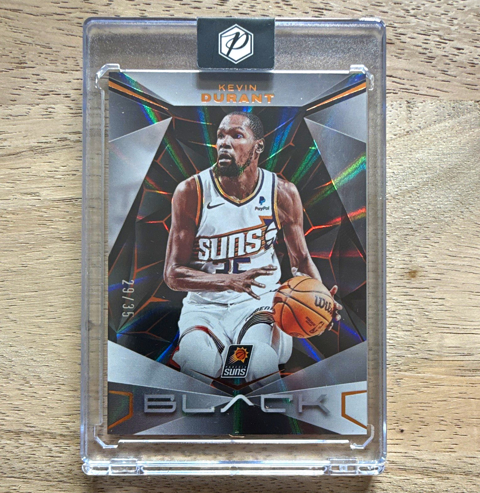 Panini 2023-24 Black Basketball Kevin Durant #23 Suns Parallel /35 Suns