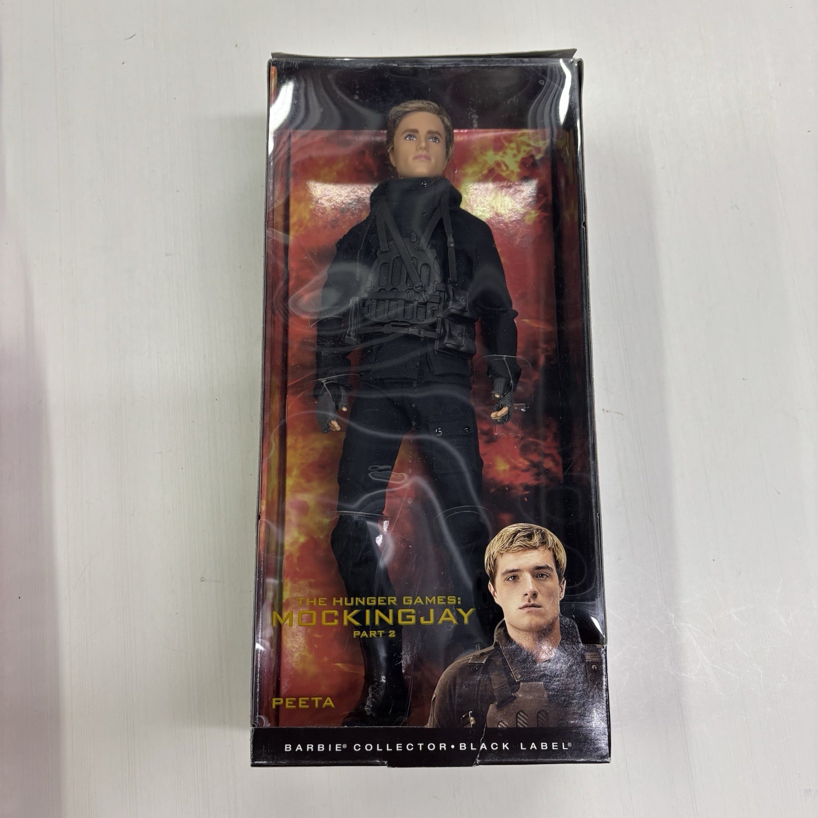 Hunger Games Mockingjay Peeta Mellark Doll Barbie New Free Shipping